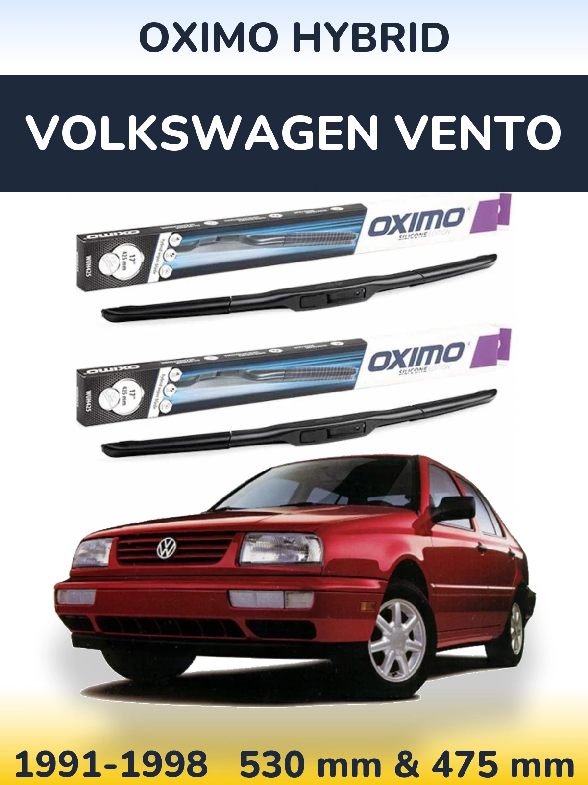 Torkarblad Oximo Hybrid för Volkswagen Vento