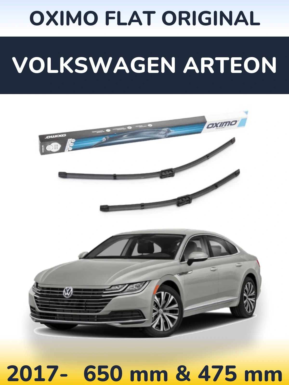 Torkarblad Oximo Flat Original för Volkswagen Arteon