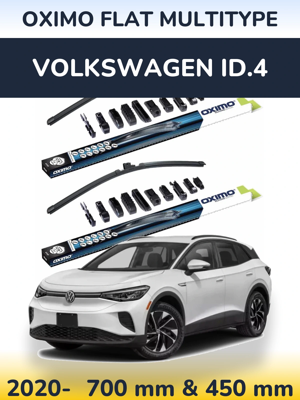 Torkarblad Oximo Flat MultiType för Volkswagen ID.4