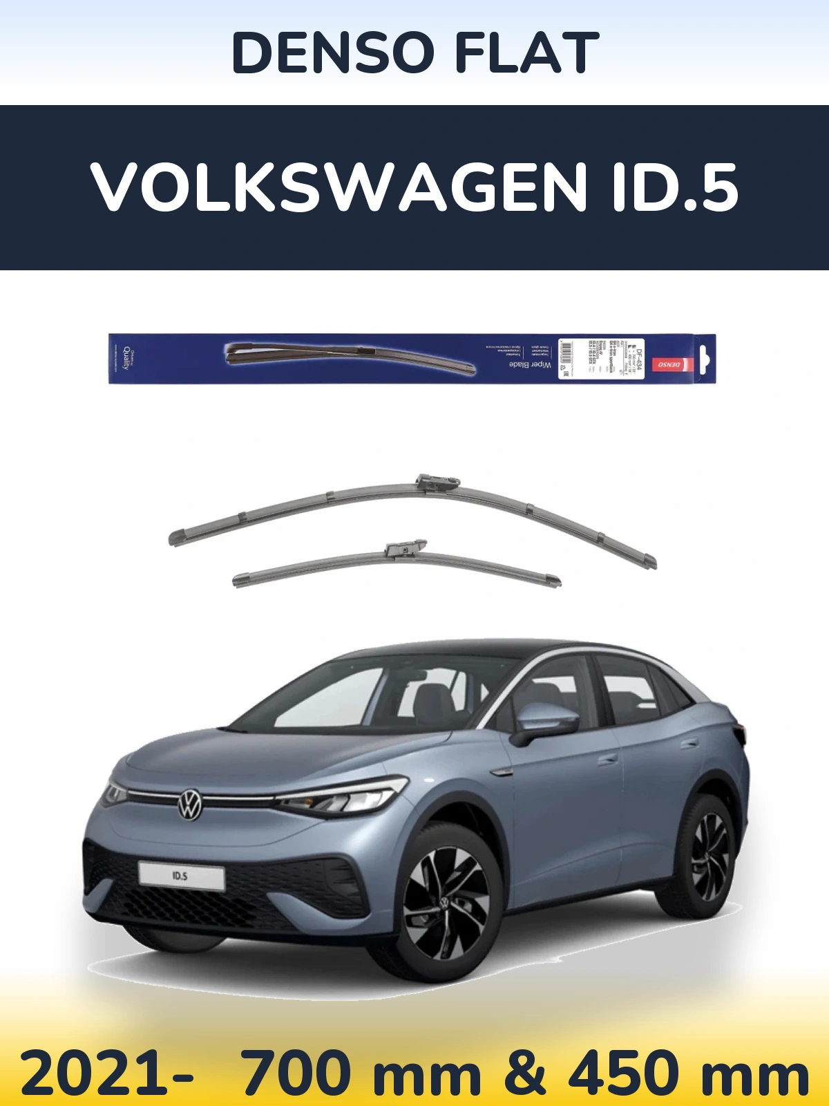 Torkarblad Denso Flat för Volkswagen ID.5