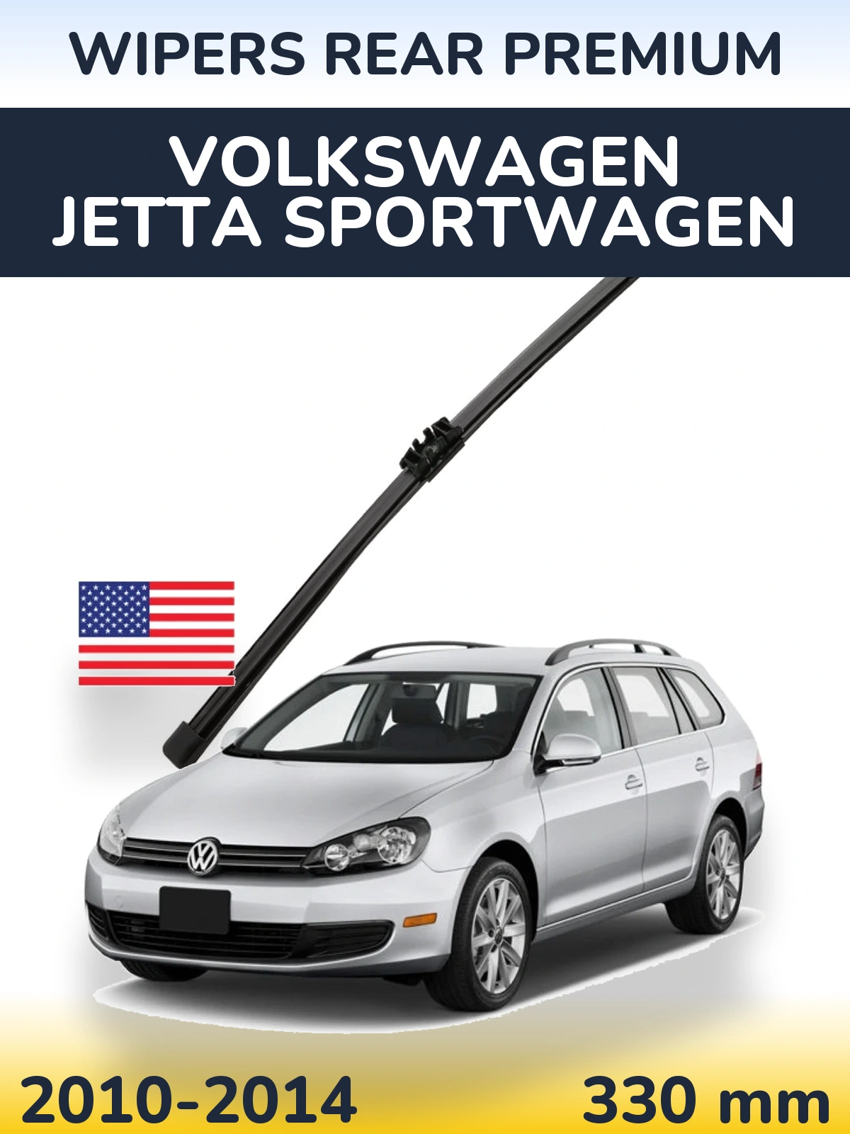 Torkarblad WIPERS REAR PREMIUM för Volkswagen Jetta SportWagen