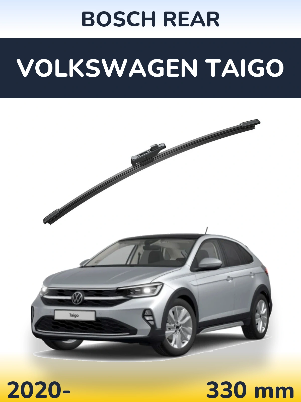 Torkarblad BOSCH Rear för Volkswagen Taigo