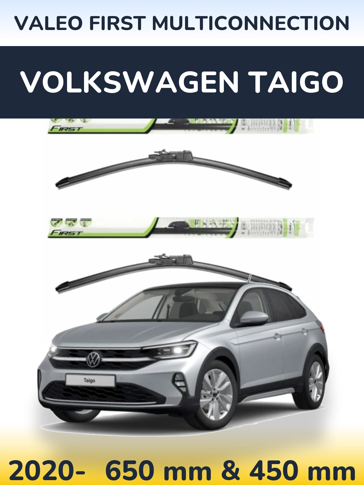 Torkarblad Valeo First MultiConnection för Volkswagen Taigo