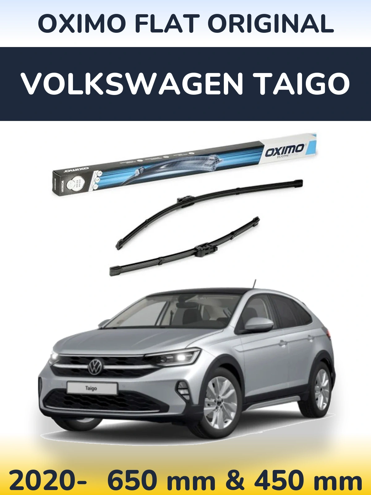 Torkarblad Oximo Flat Original för Volkswagen Taigo
