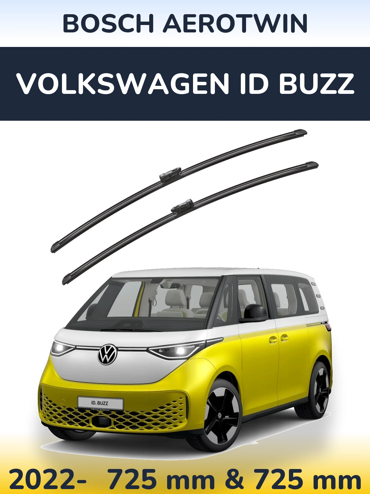 Torkarblad BOSCH AeroTwin för Volkswagen ID Buzz