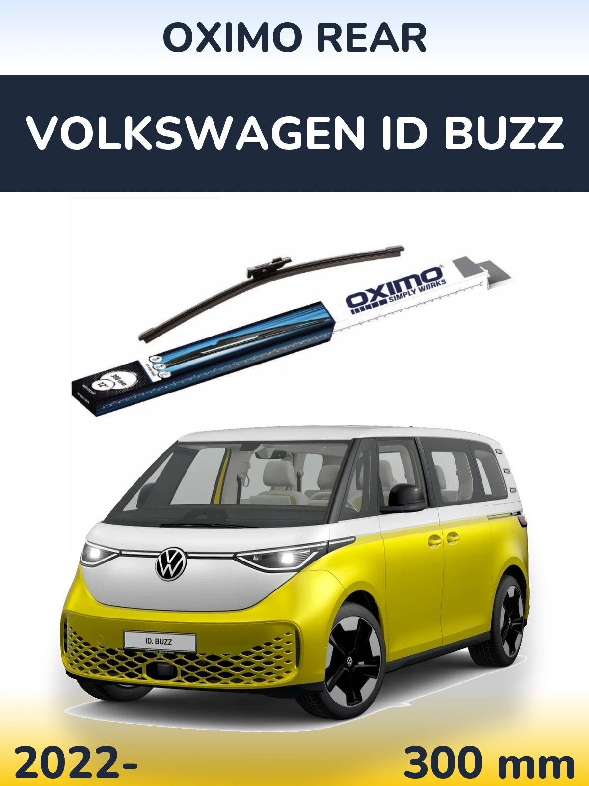 Torkarblad Oximo Rear för Volkswagen ID Buzz