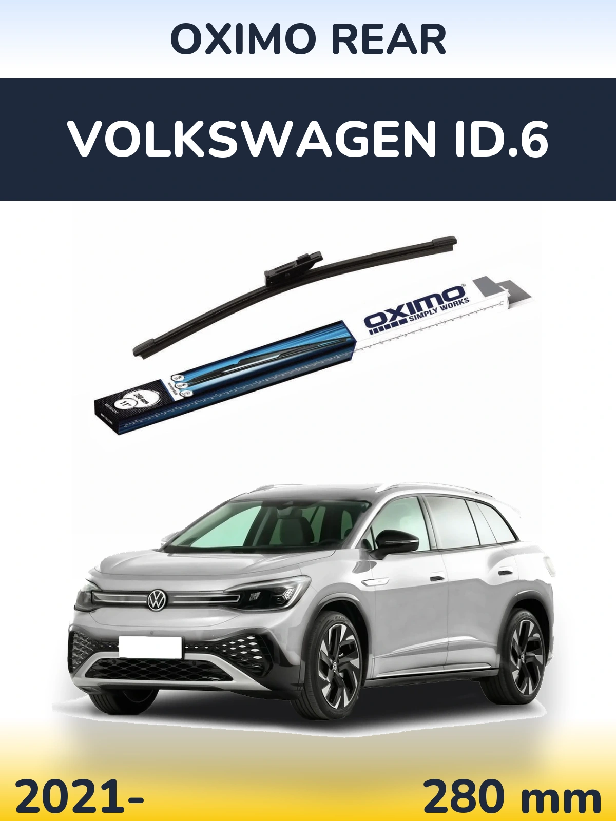 Torkarblad Oximo Rear för Volkswagen ID.6