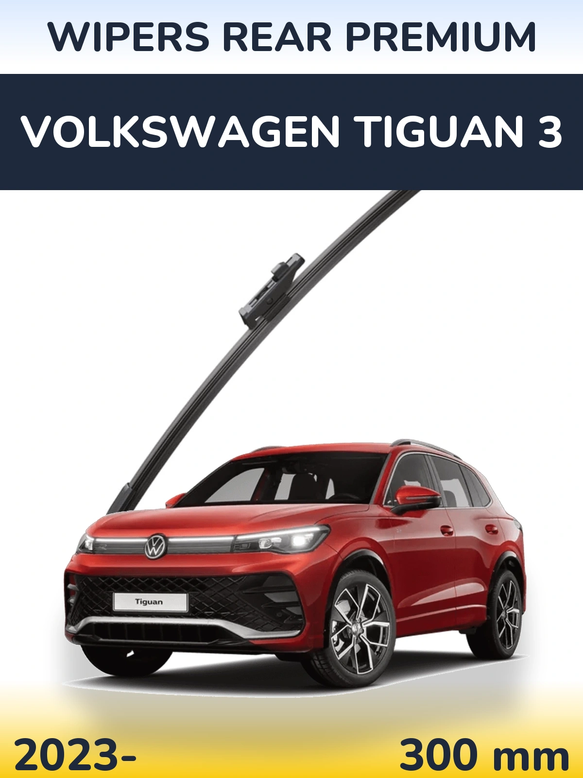 Torkarblad WIPERS REAR PREMIUM för Volkswagen Tiguan 3