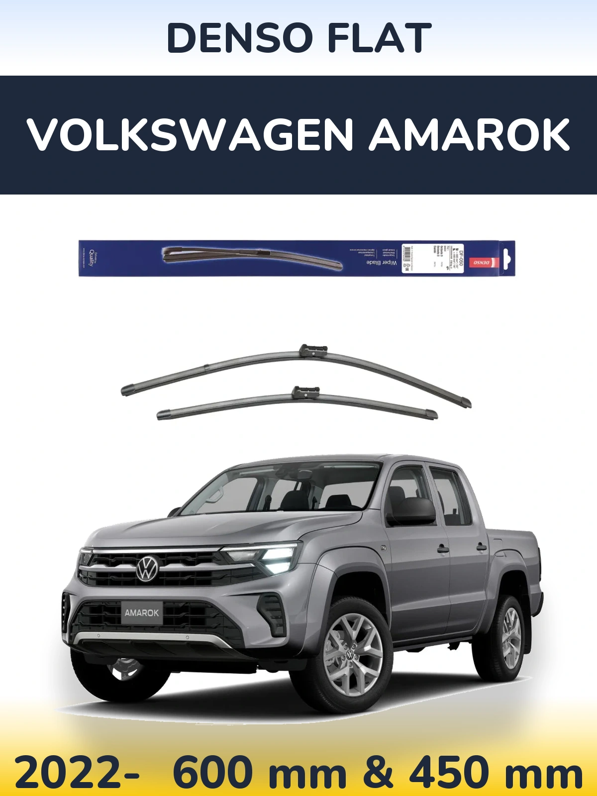 Torkarblad Denso Flat för Volkswagen Amarok