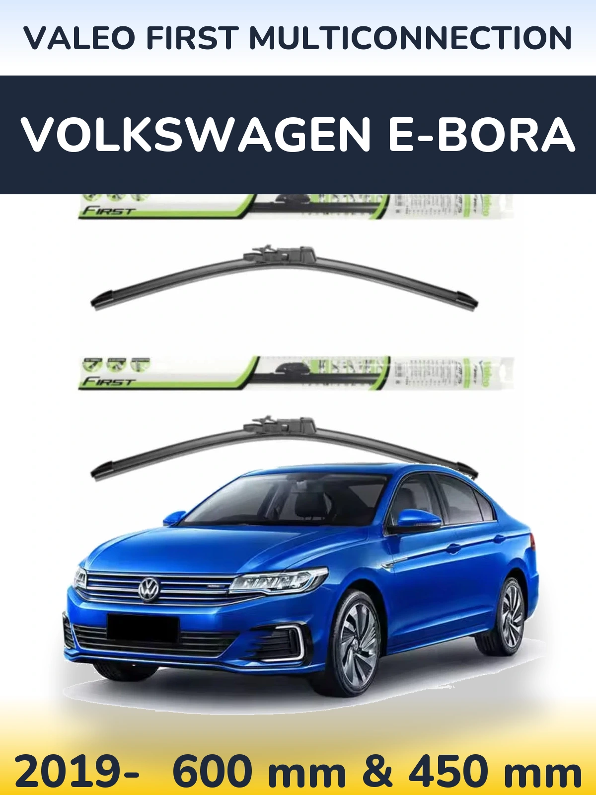 Torkarblad Valeo First MultiConnection för Volkswagen e-Bora