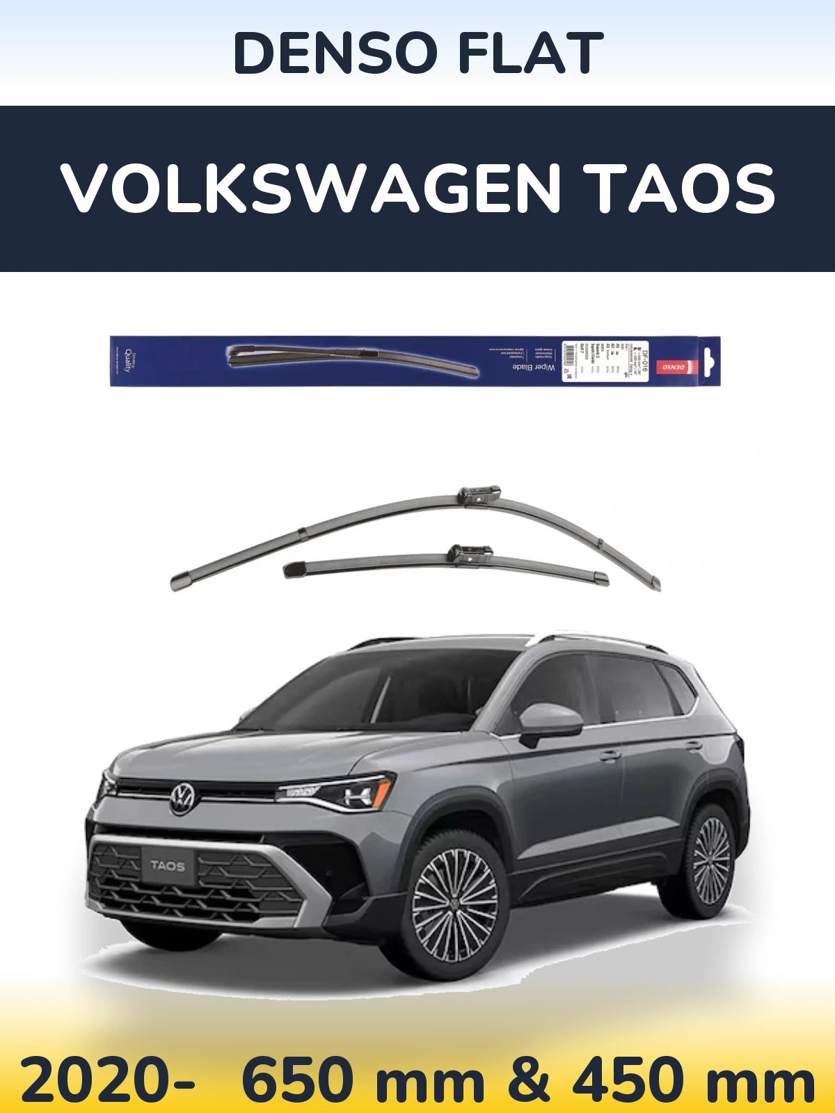 Torkarblad Denso Flat för Volkswagen Taos