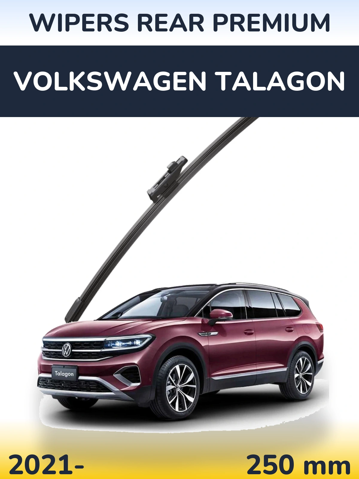 Torkarblad WIPERS REAR PREMIUM för Volkswagen Talagon