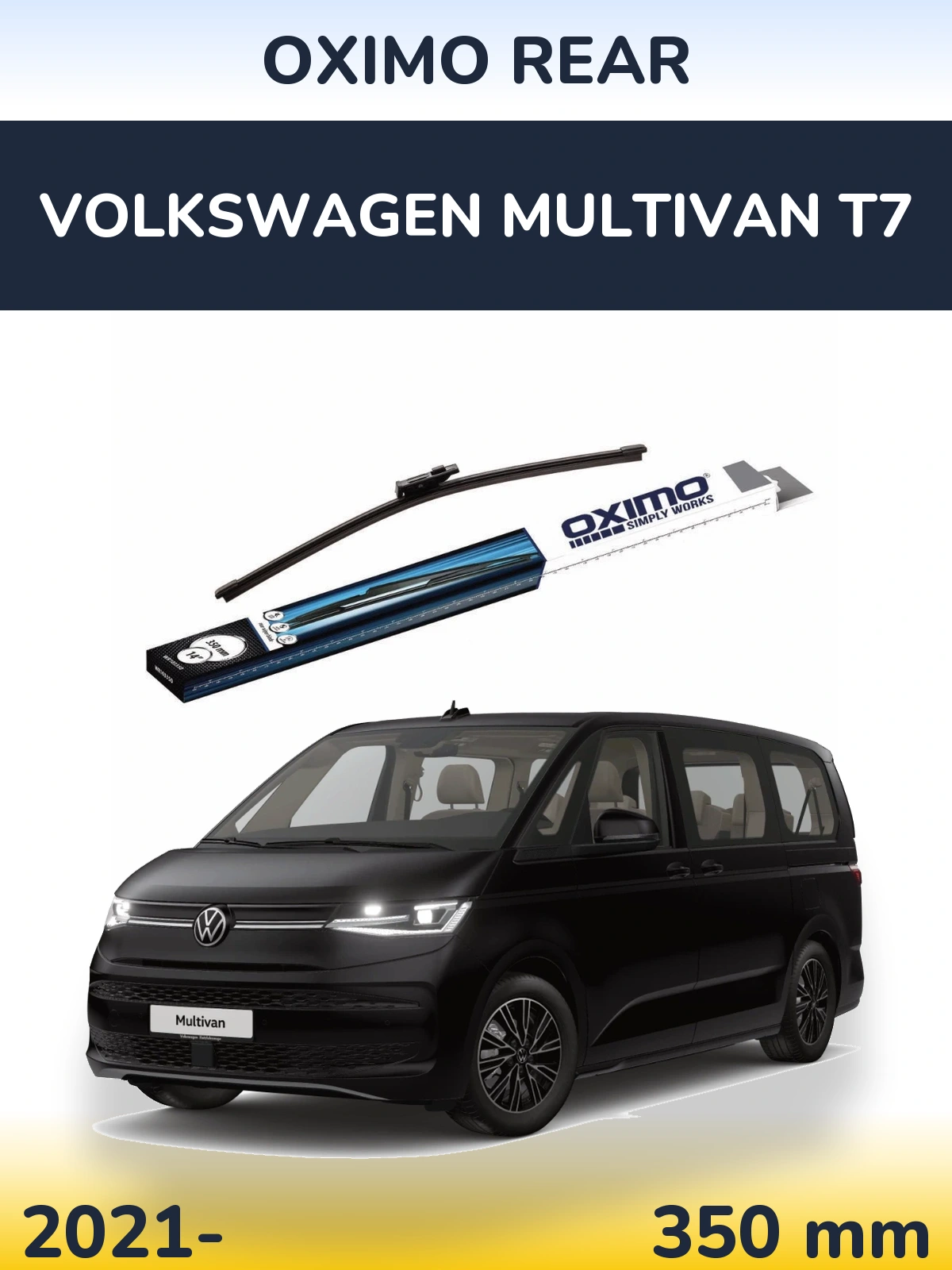 Torkarblad Oximo Rear för Volkswagen Multivan T7