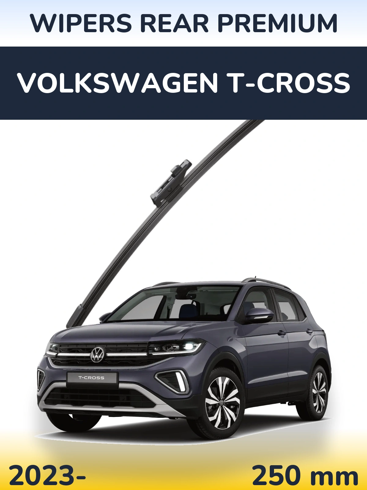 Torkarblad WIPERS REAR PREMIUM för Volkswagen T-Cross