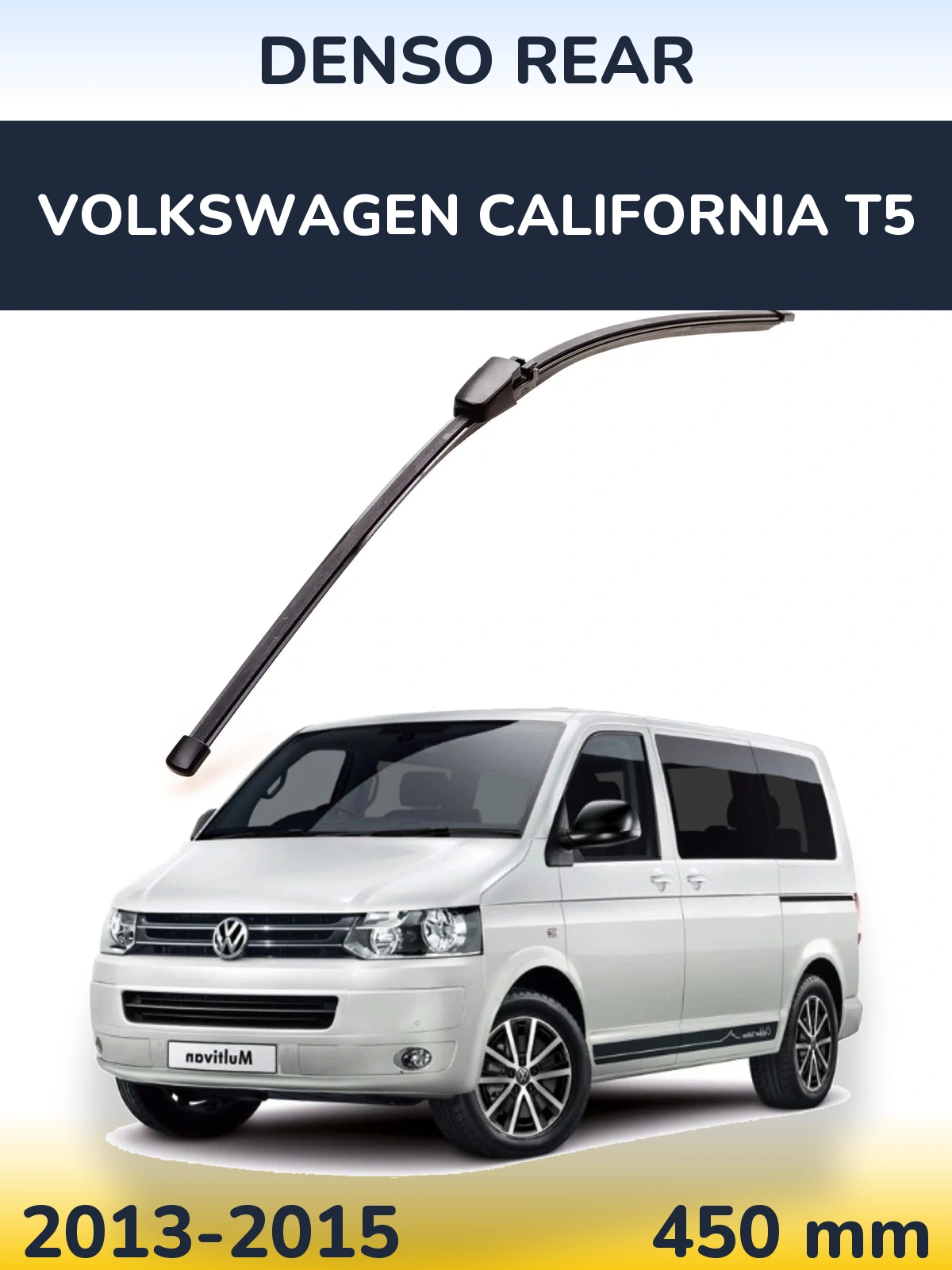 Torkarblad Denso Rear för Volkswagen California T5
