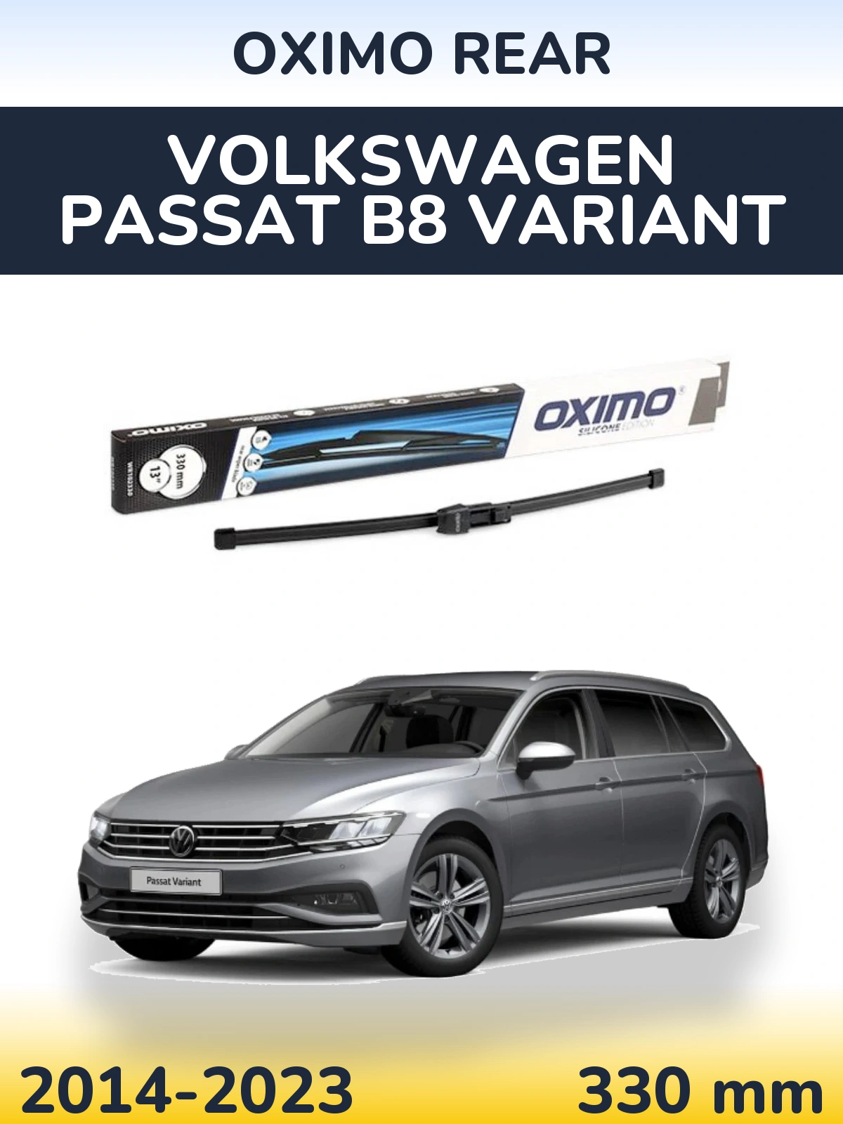 Torkarblad Oximo Rear för Volkswagen Passat B8 Variant