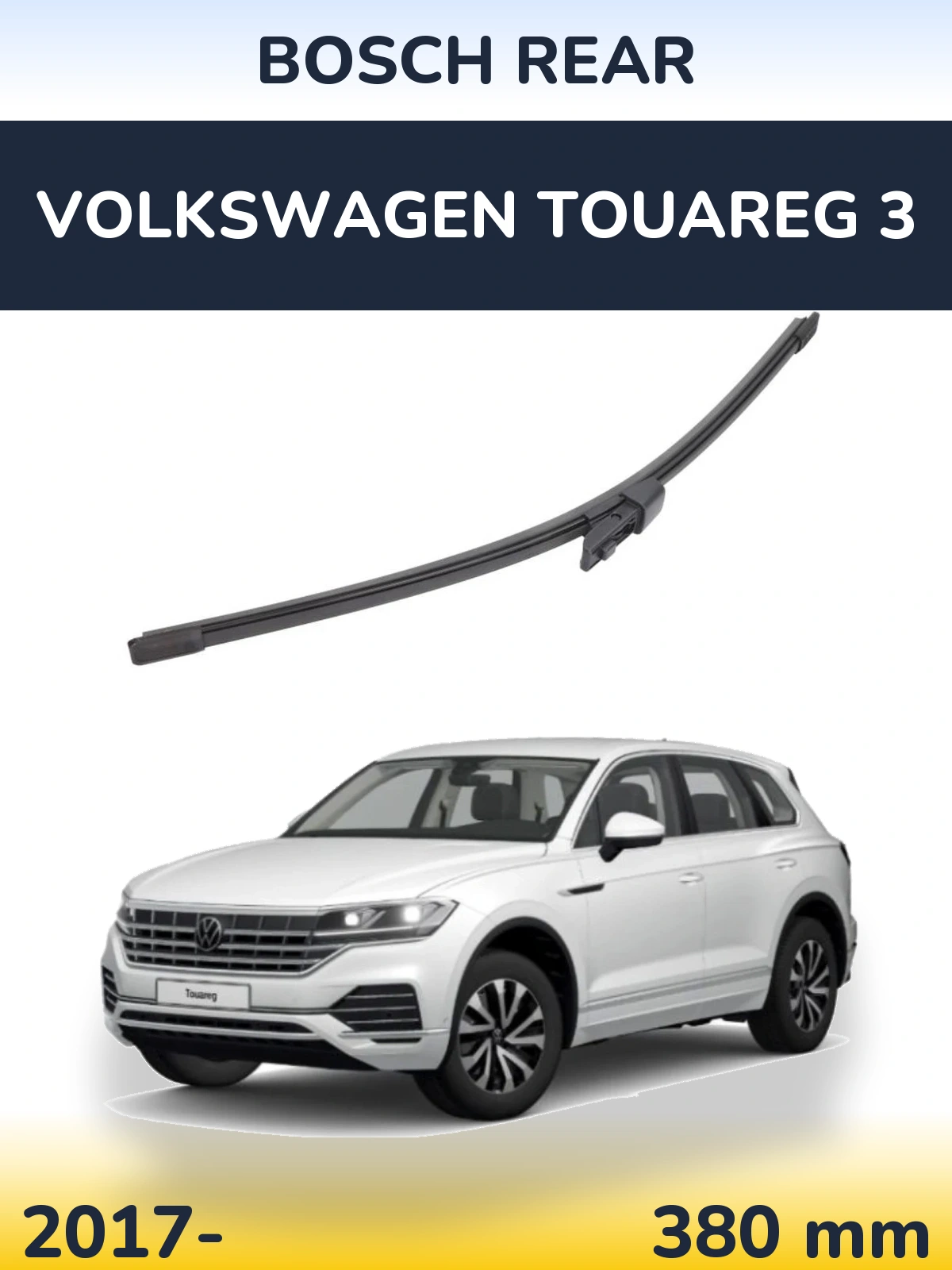 Torkarblad BOSCH Rear för Volkswagen Touareg 3