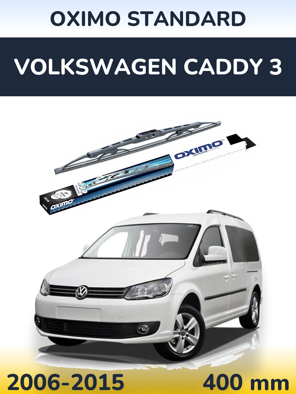 Torkarblad Oximo Standard för Volkswagen Caddy 3