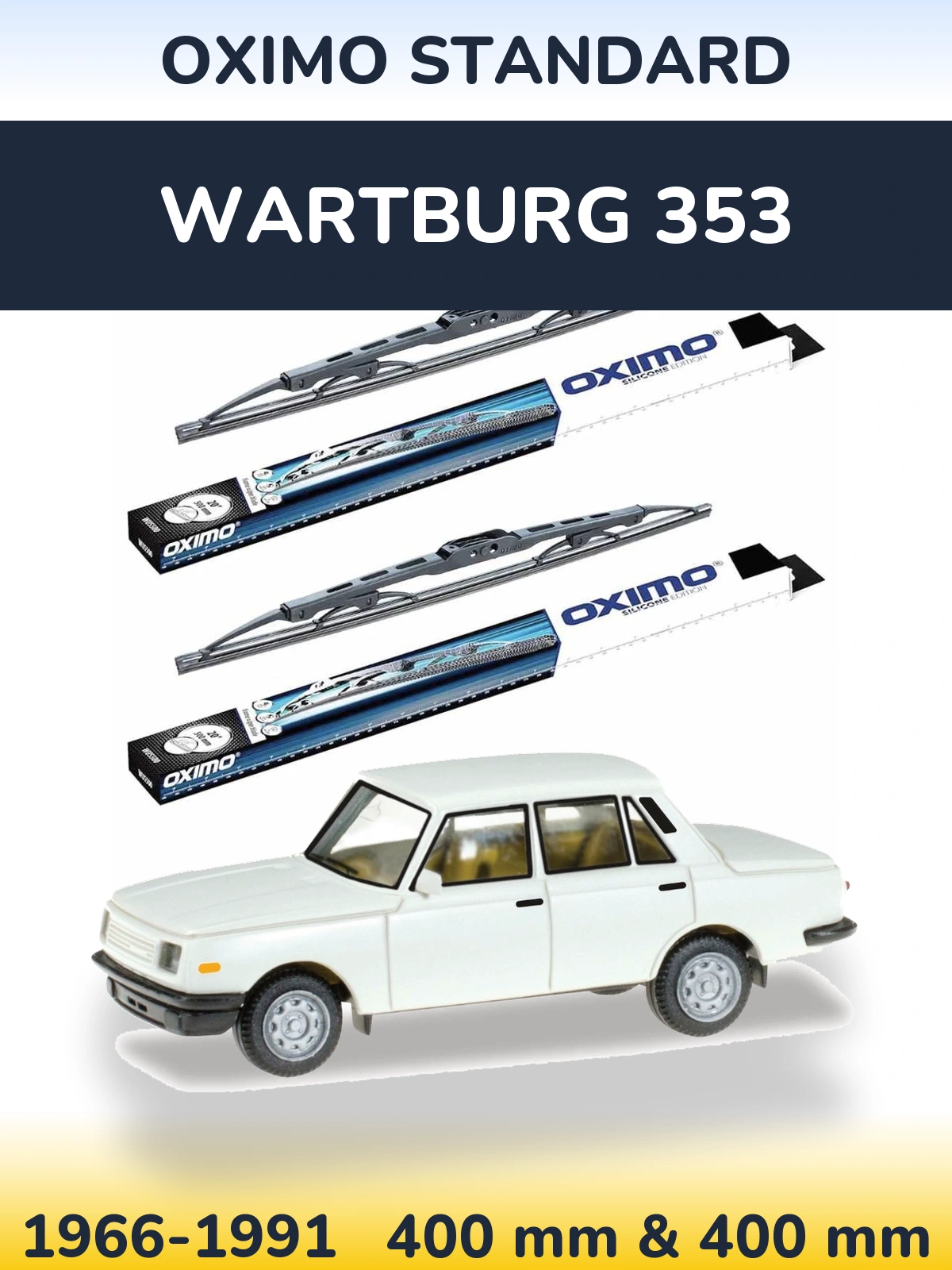 Torkarblad Oximo Standard för Wartburg 353