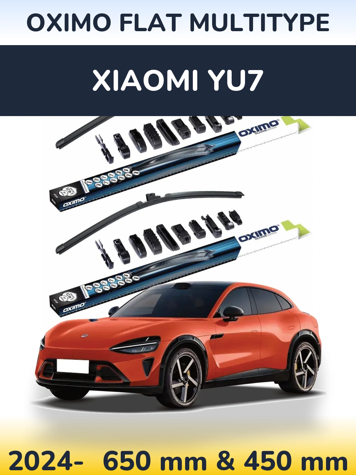 Torkarblad Oximo Flat MultiType för Xiaomi YU7