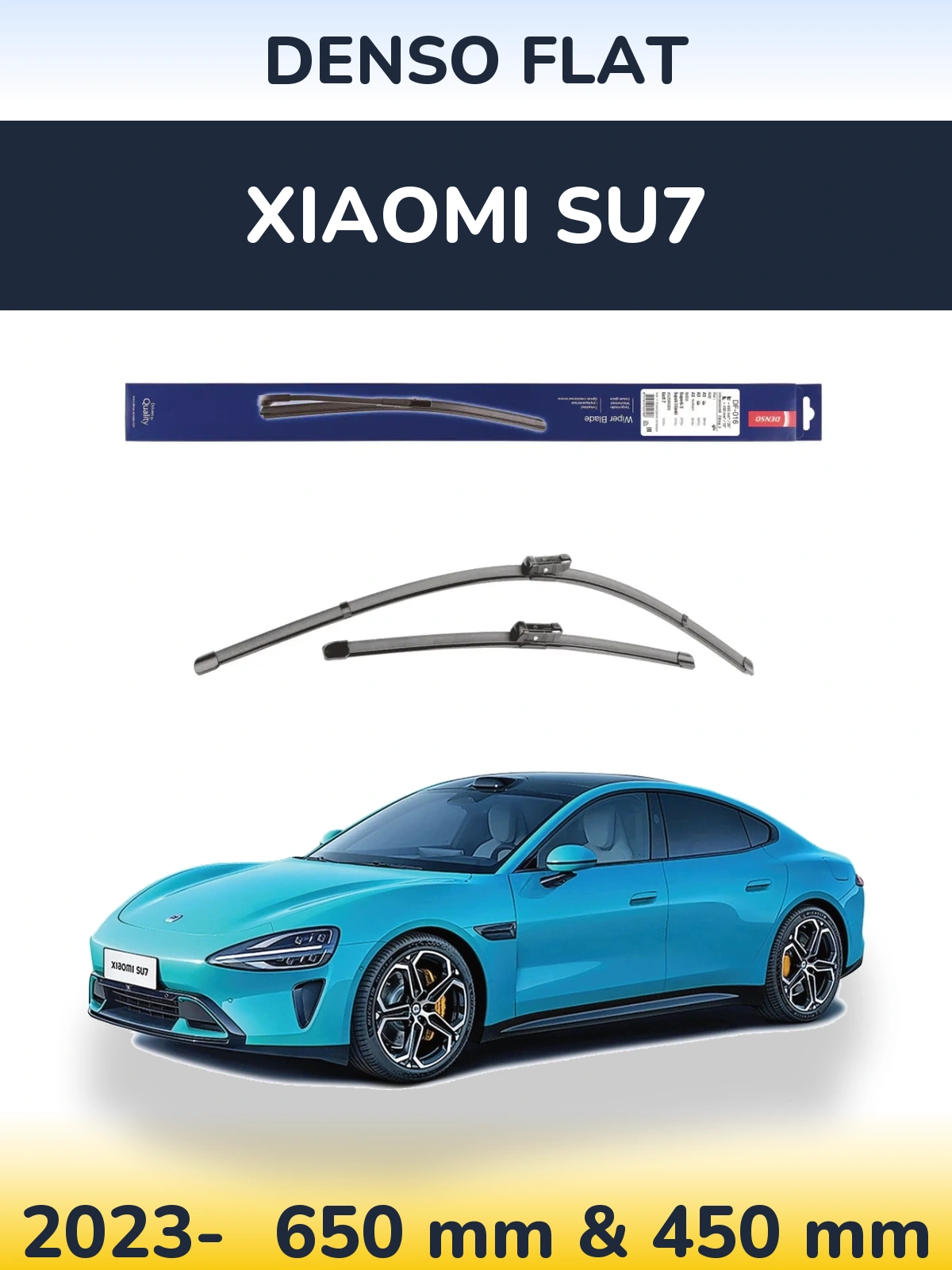 Torkarblad Denso Flat för Xiaomi SU7