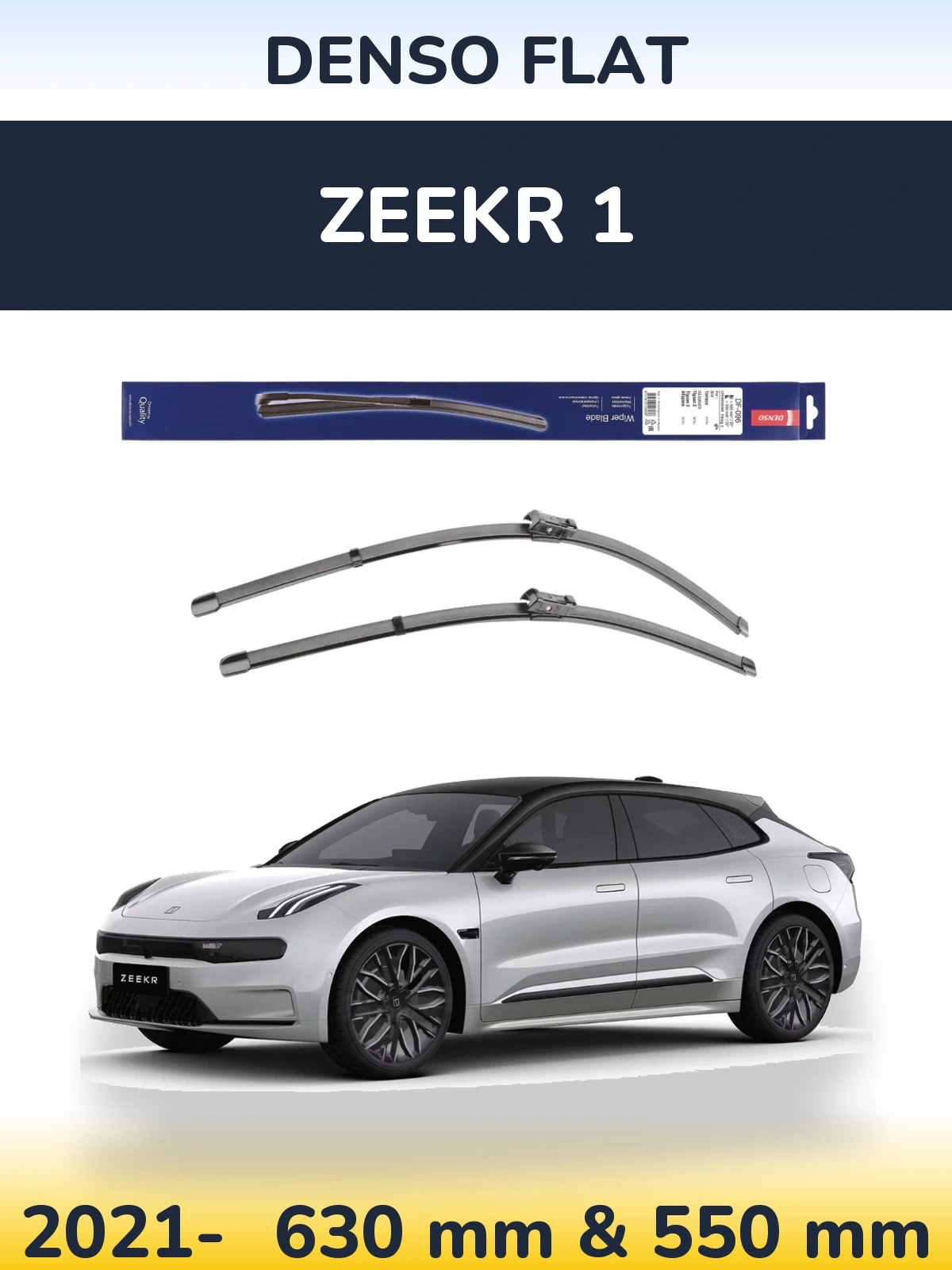 Torkarblad Denso Flat för Zeekr 1