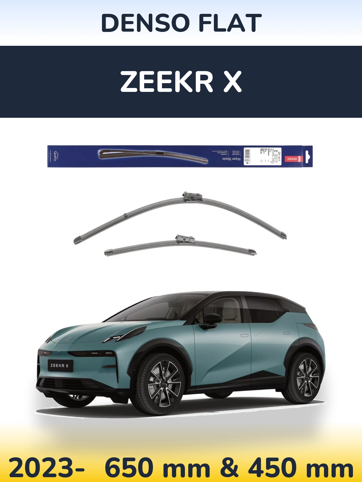 Torkarblad Denso Flat för Zeekr X