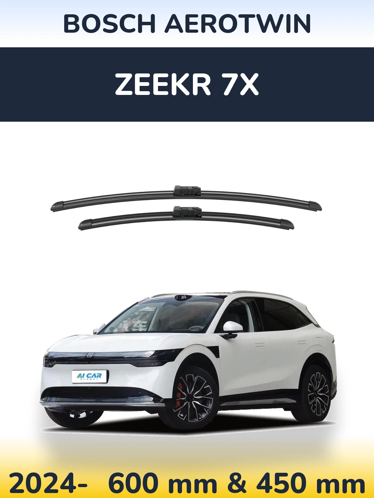 Torkarblad BOSCH AeroTwin för Zeekr 7X