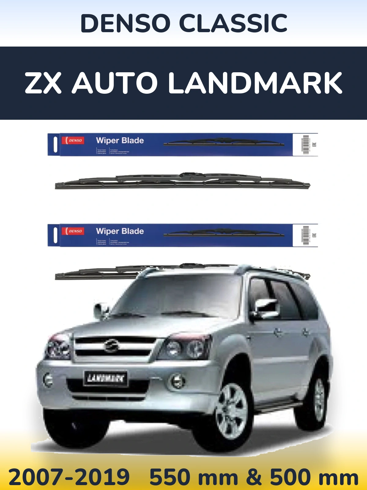 Torkarblad Denso Classic för ZX Auto Landmark