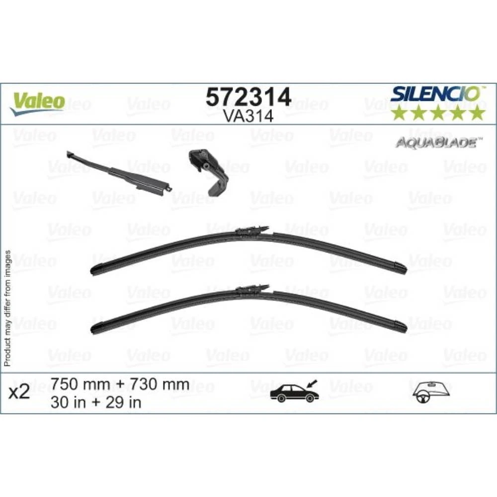 Torkarblad Valeo Aqua Blade för Ford S-MAX