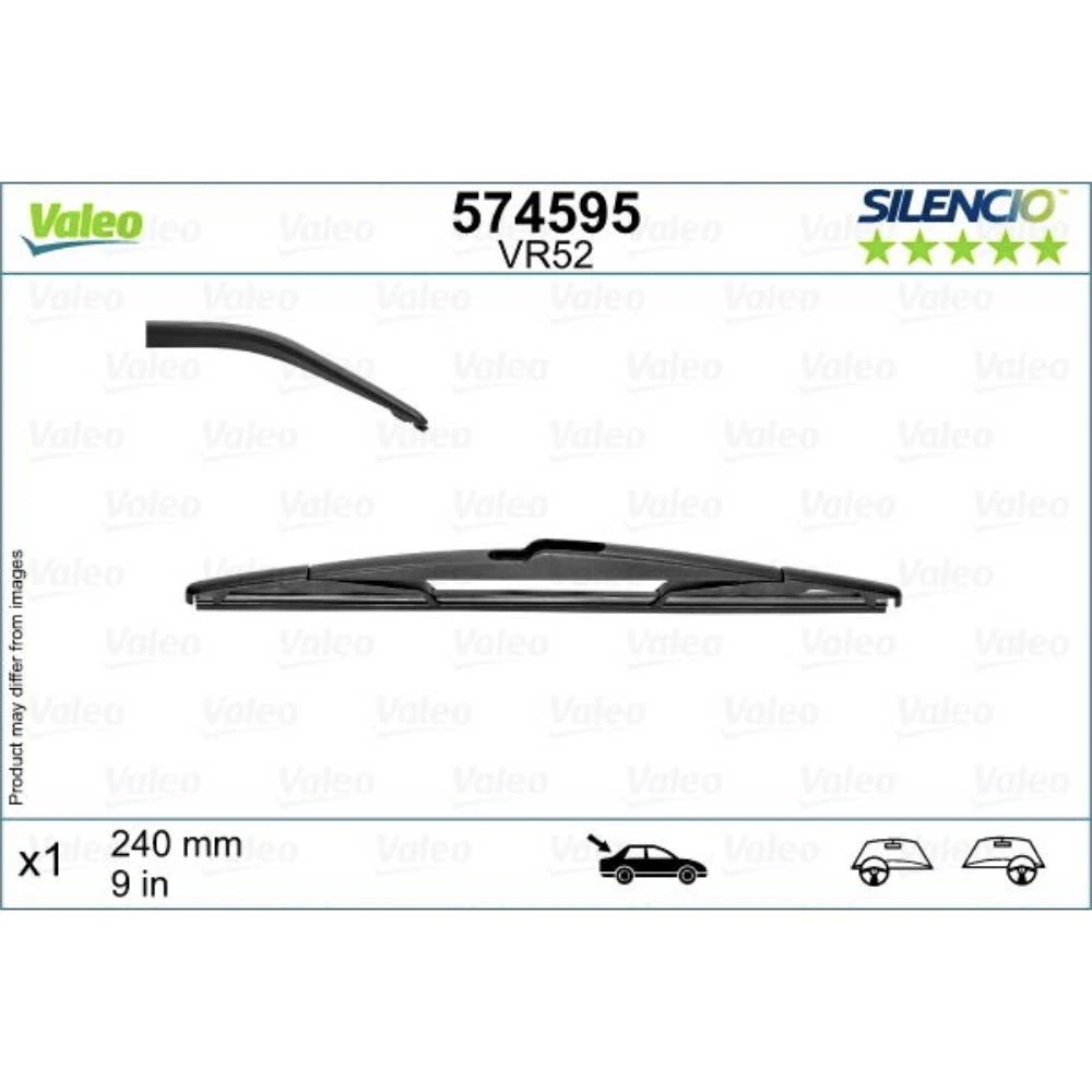 Torkarblad Valeo Silencio Rear för Peugeot 5008
