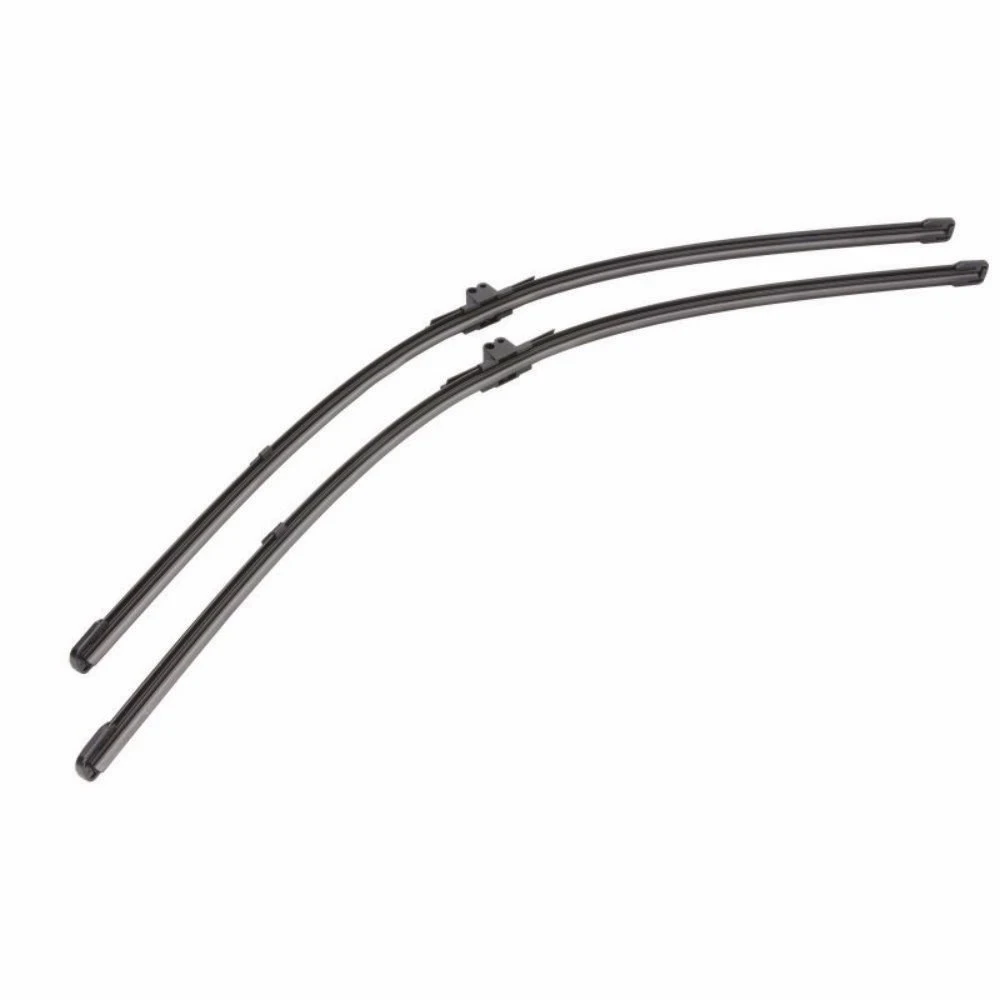 Front wiper blade set Valeo Silencio Flat 650 & 650 mm for Porsche Cayenne 2 2010-2018