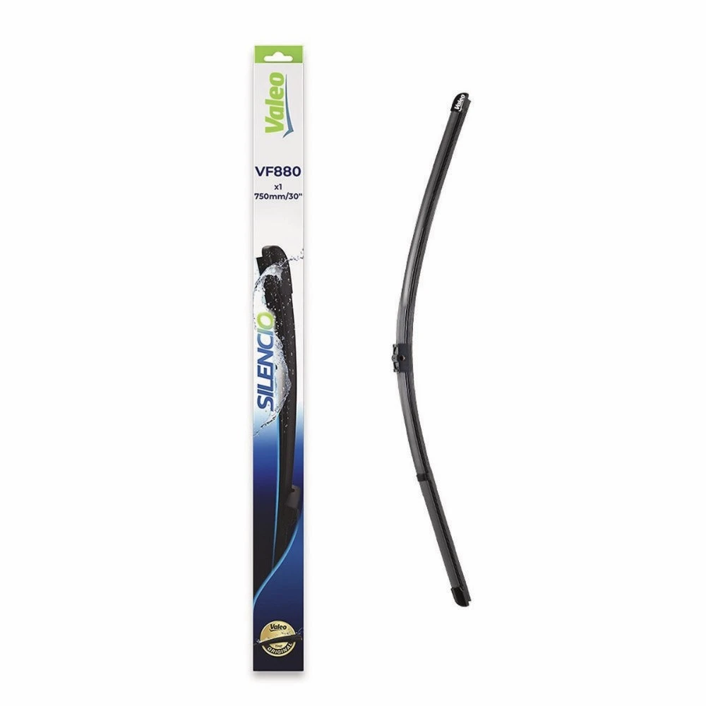 Front wiper blade Valeo Silencio Flat 750 mm for Audi A2 2001-2005