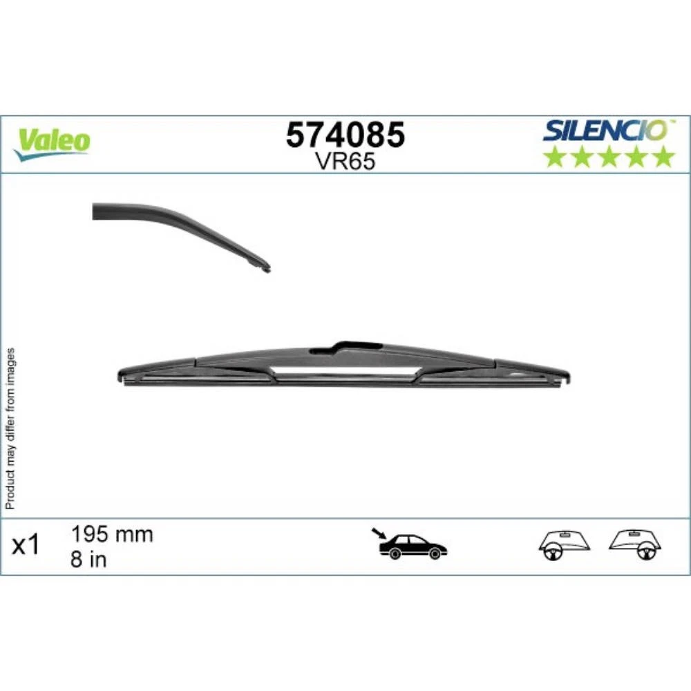 Torkarblad Valeo Silencio Rear för Toyota Auris